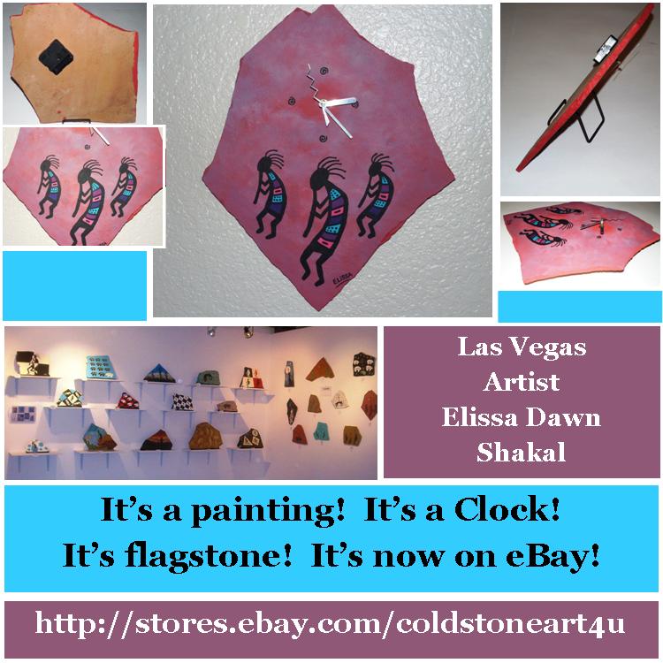 ElissaShakal's tweet photo. https://t.co/Ch7Mo5nYQY Time for a change? #ElissaDawnShakal #LasVegasArtist #fineart #modernart #contemporaryartist #artworks #Visualart #paintings #clocks #Kokopelli #folkart #SouthwestStyle #acrylic #flagstone #handmadeclock #HandPaintedClock #art https://t.co/E3EpWRrSjX