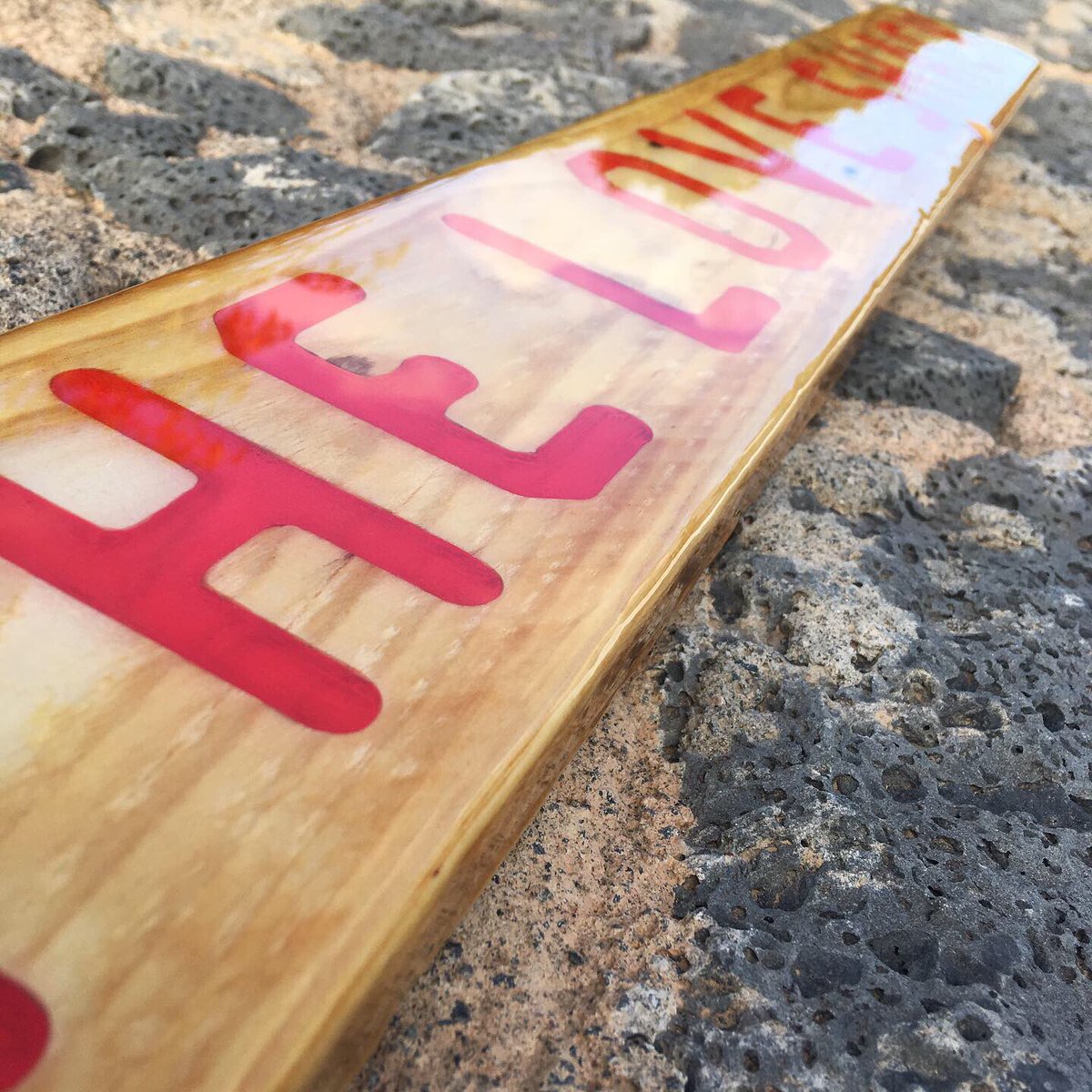 casadecolor's tweet image. Commissioned sign we created 😍 we love this one 🤩 #lanzarote #handmadesign