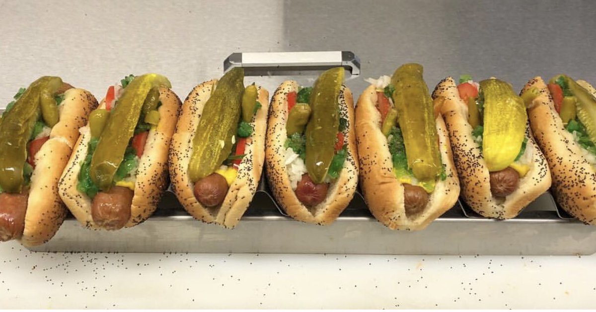 BrightRelish's tweet image. Does @JJWatt want the Chicago style hot dogs or is it @KealiaOhai