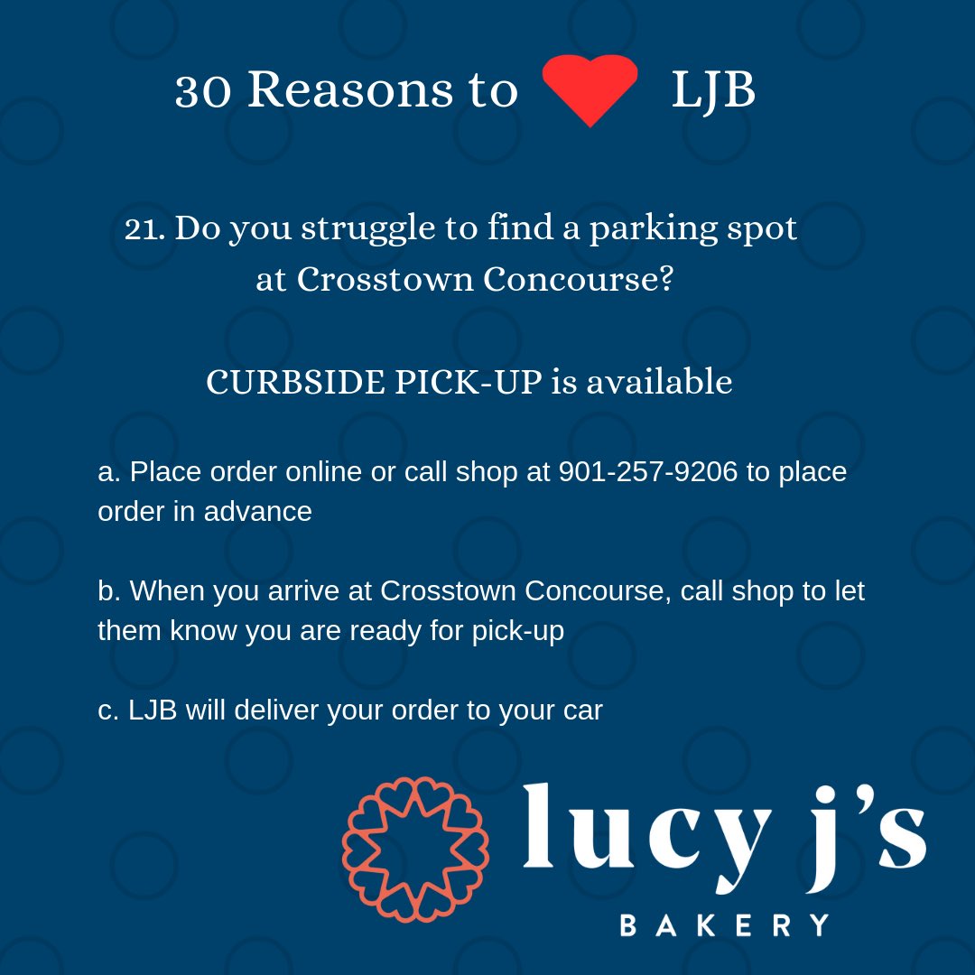 Place an order online or by calling the shop at 901-257-9206. We’ll deliver to your car. #livingwagesforall