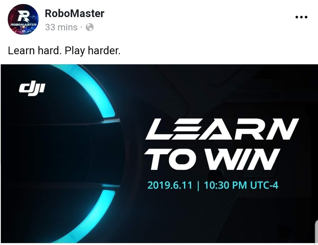 UAVHive's tweet photo. #DJI aren't trying to keep it quiet that their new product is part of their #RoboMasters brand of rovers (autonomous RC cars).
It'll be interesting to see if this integrates with their action cameras. https://t.co/fUg124b9MU