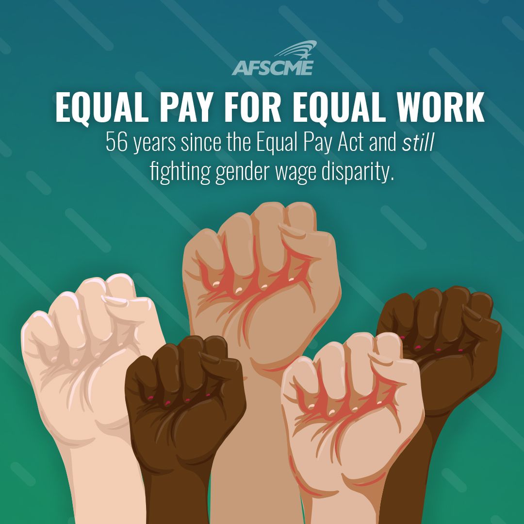 June 10th marks the 56th anniversary of the passage of the #EqualPayAct. More than half a century later, the gender wage gap persists.