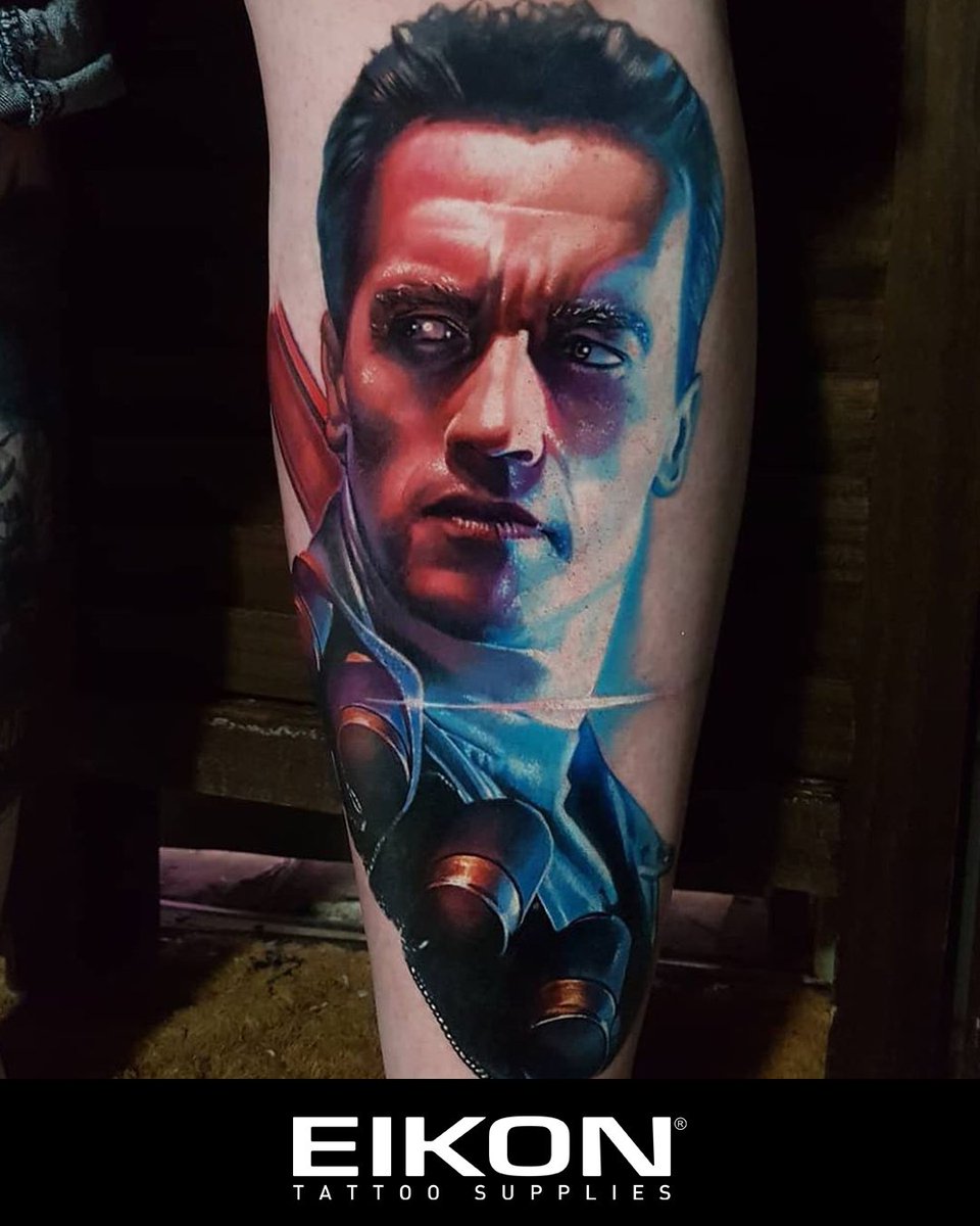 Eikon_Device's tweet photo. Have you seen the new Terminator yet? @amyedwardstattoo using #fkirons #EikonStore
#tattoo #tattoosupplies
#tattooartist https://t.co/TKfkL3LE96