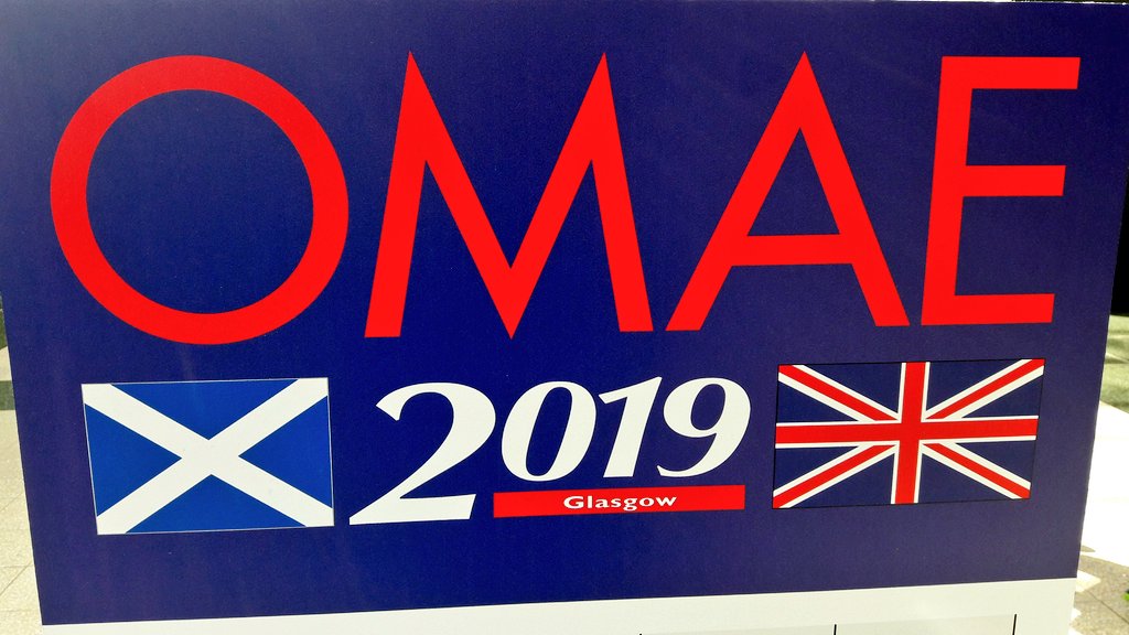 Ada apa di OMAE 2019 yang dilaksanakan di Glasgow, Skotlandia, UK, 9-14Juni2019.