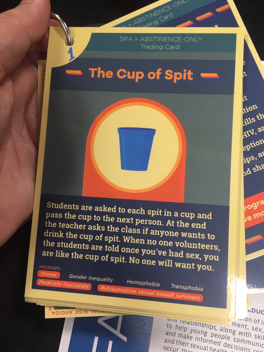 DrKeithRK's tweet photo. Young people are NOT cups of spit! The rebranding of abstinence only Sex Ed is dangerous! @ACOGAction #Gellhaus #SRAisAbstinence #YouthDeserveBetter #NaytoSRA https://t.co/jd9F4aHtVc