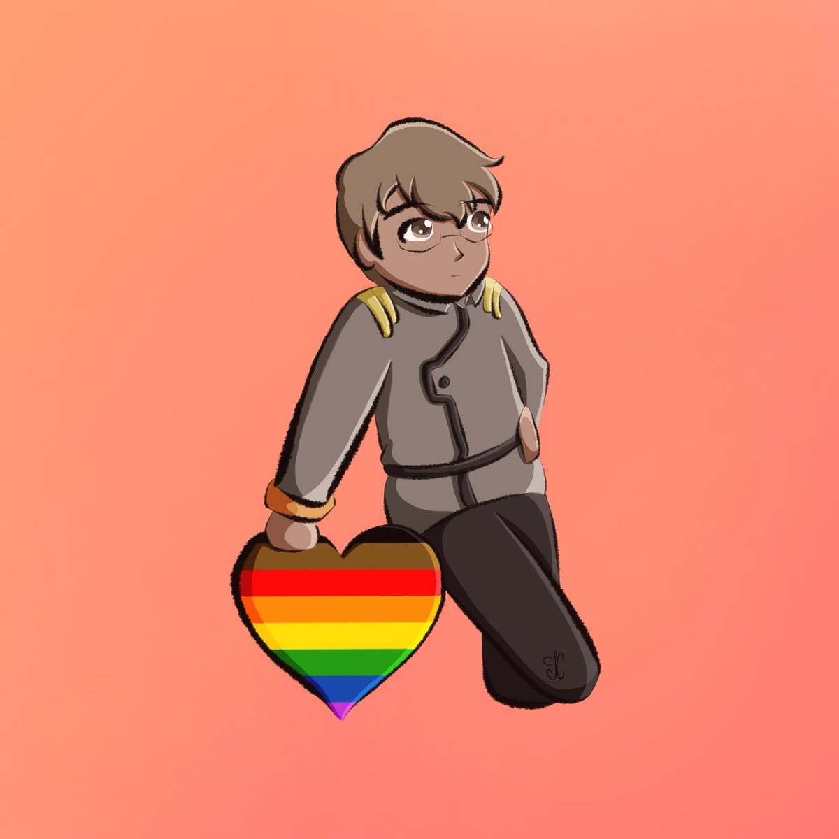 SidewayPachinko's tweet photo. Thought I’d create a #voltron chibi with the philly pride flag too, so have an Adam I doodled this weekend
#vld #vldadam #adamw #voltronadam #VoltronLegendaryDefender #vldart #voltronart https://t.co/Nd1OSbq0Z1