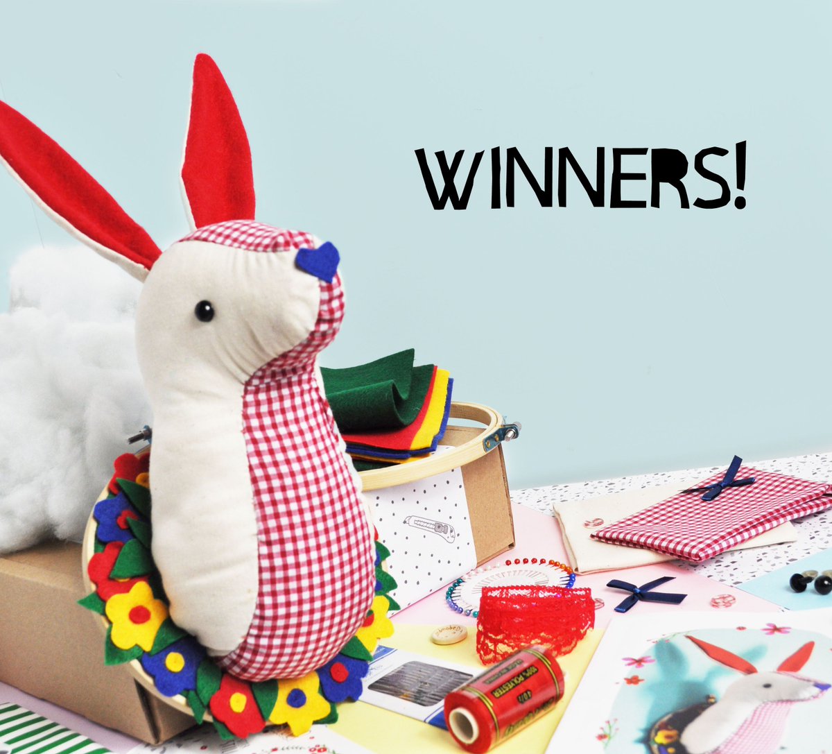 MakerlyCrafts's tweet photo. Thanks so much to everyone that entered out Giveaway ☺️ And congrats to @mrs_pedders and @taloolabella who win a pair of kits to enjoy! 🎁 

#giveaway #WINNER #marchhare #sewing #sewingkit #eastercrafts #easterbunny #craftsubscription #makeyourown  #livecreatively https://t.co/2wkBeKl6Fm