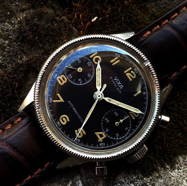 WatchFred_IG's tweet photo. #vintagechronograph ❤️ on a #MilWatch #Monday
.
#Vixa #Type20, issued to the #pilots of the #armeedelair of #France in 1954
.
#Typexx #miltary #flyback #aviator #vintagechronograph #toolwatch #watchfam #watchfred https://t.co/D9a4kI6Ceb https://t.co/AQyAvCAkvv
