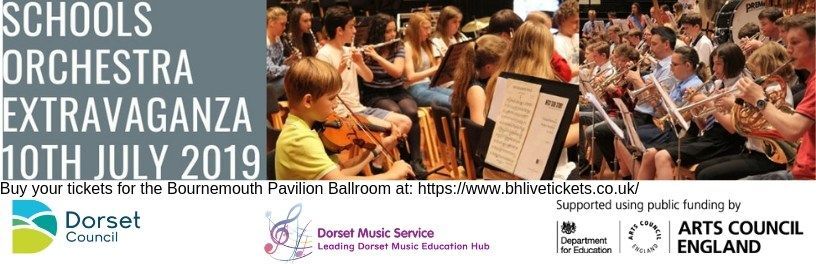 musichubdorset's tweet photo. Celebrating youth music is so important, why not come and support our young musicians in Dorset at our Schools Orchestra Extravaganza on the 10th July, Bournemouth Pavilion Ballroom -tickets now available! #getinvolved #youthmusic #musicindorset #dorsetcouncil #dorsetmusicservice https://t.co/dcM2TnxwKX
