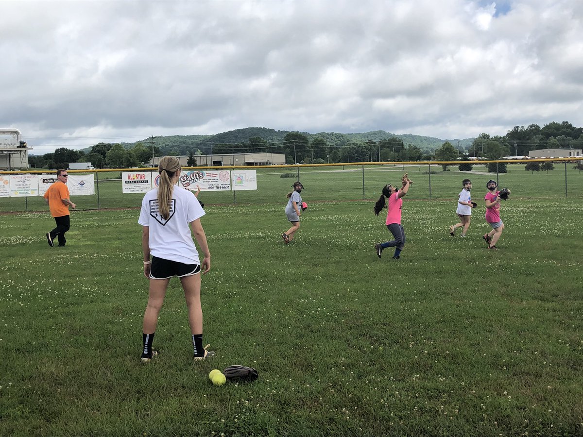 Our first day of camp was a success! Hope to see you tomorrow! 🥎