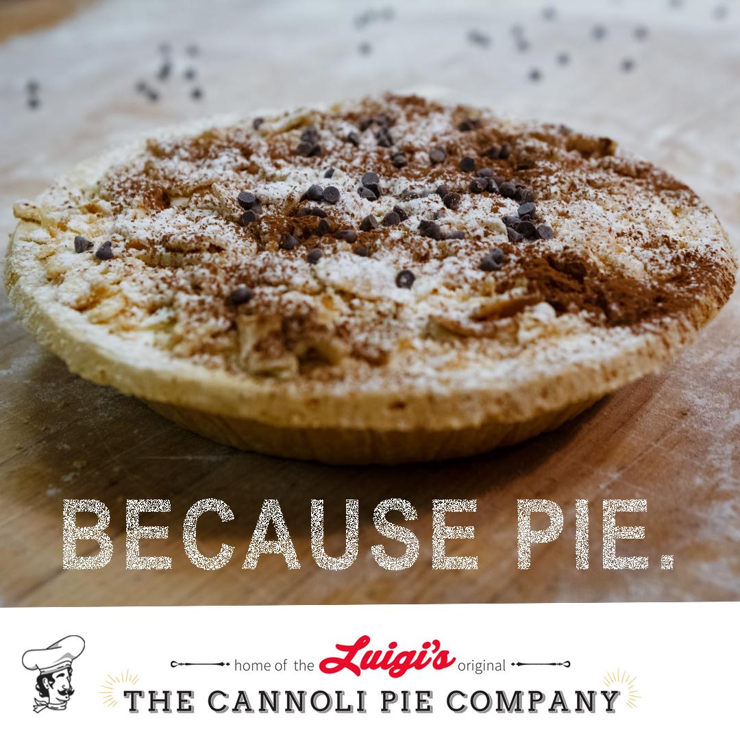 thecannolipieco's tweet photo. Why we do what we do #becausepie - we ship nationwide via @goldbelly #foodexplorers #CannoliPie #Luigisays #CannoliLifestyle https://t.co/qV1NFuw5EE