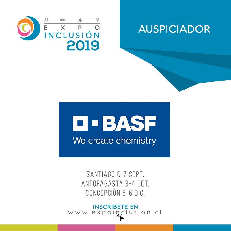 ExpoInclusion's tweet photo. Gracias BASF por acompañarnos nuevamente en este desafío de #ExpoInclusión. https://t.co/0PrVIDsL2g