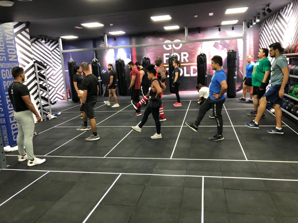 Yalla Dubai! The first @CultFitUAE centre is open at #PalmStrip #LaMer come join the #fitnessrevolution #StrengthConditioning #Boxing #HIIT #Yoga #HRX #DanceFit all in one place. #JoinTheCult download the @BeCureFit app & book your class