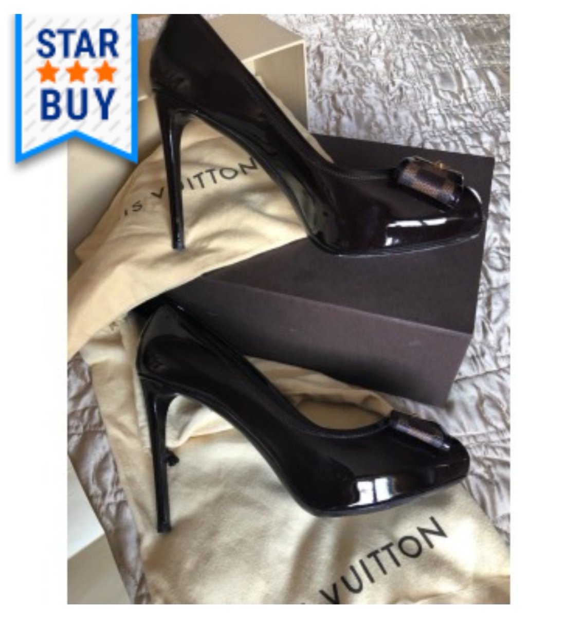 Save 44% - Genuine Louis Vuitton - UK size 7 - Starting price £300 - Paid £580 new - Bid now to win at elolly.com

#LouisVuitton #ladiesnight #ladies #fashion #LV #Savemoney #bargain #BargainHunt #quality #shoesaddict #shoes #onlineshopping