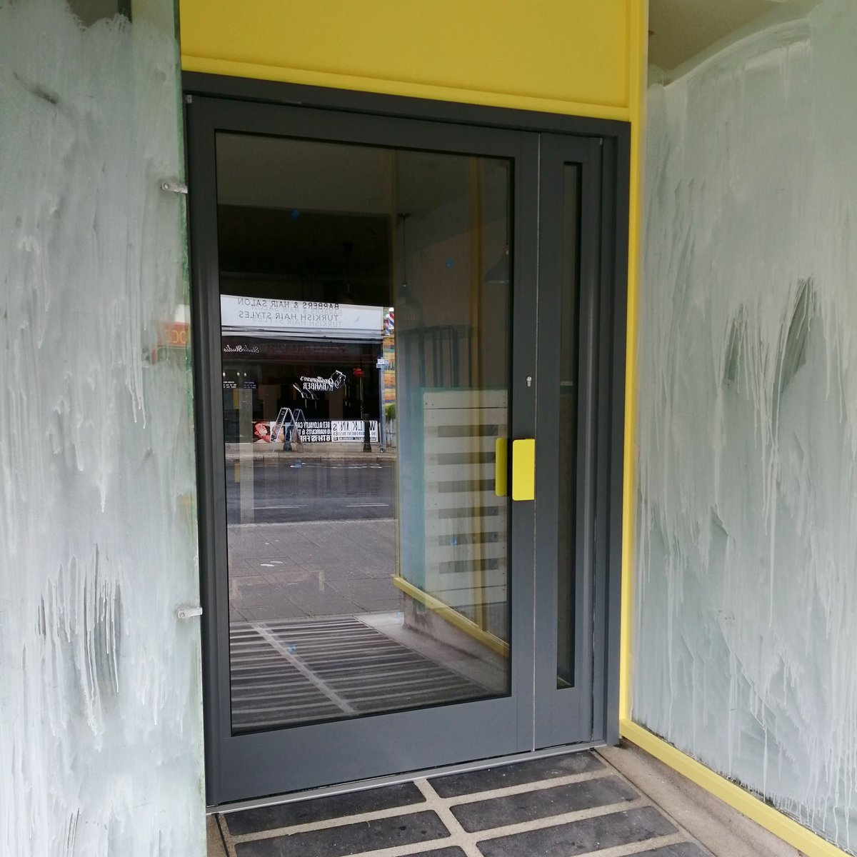 Today was new front door day!