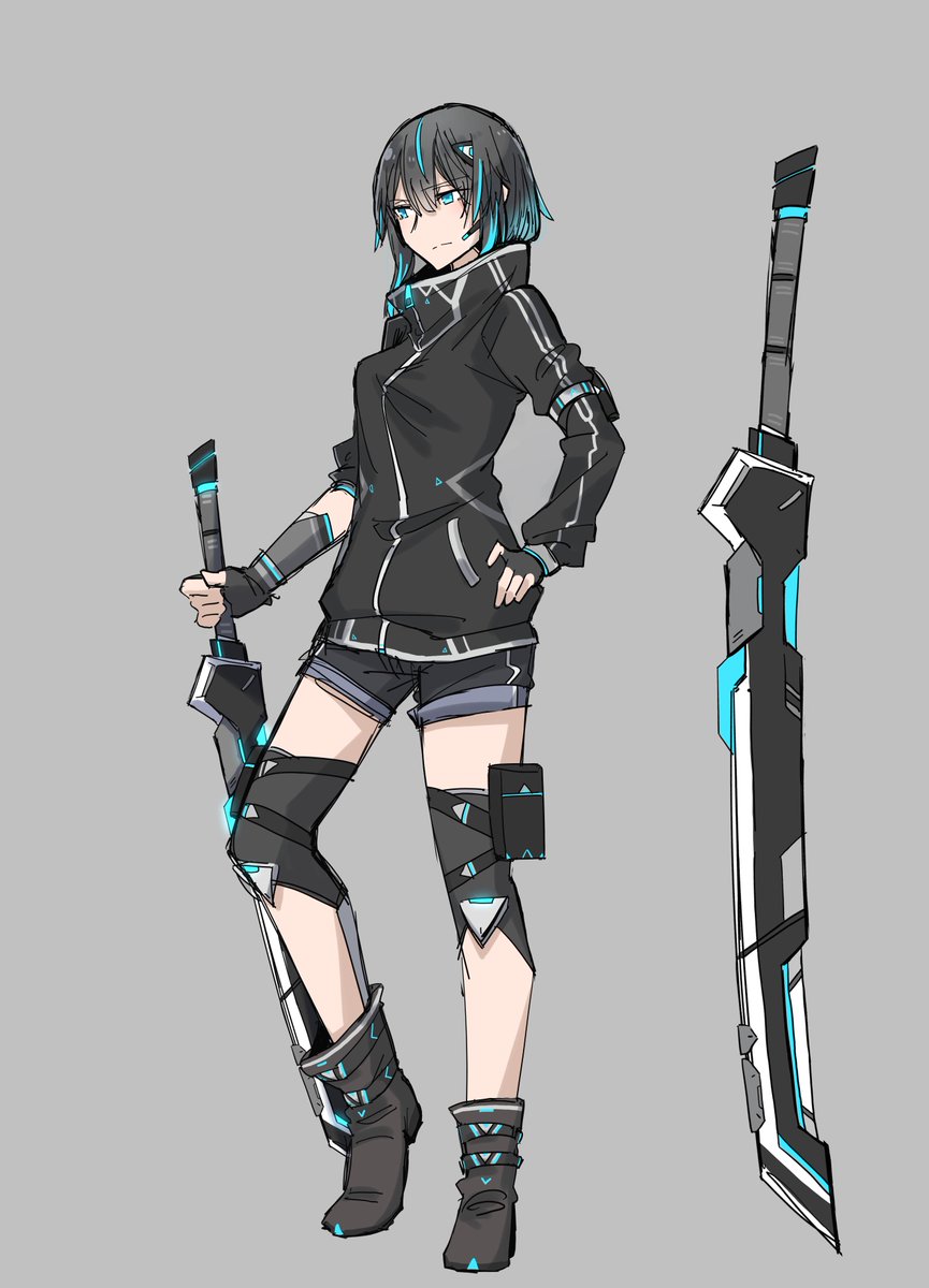 こぺぞう En Twitter 私の性癖欲張りセットの女の子デザイン Sfっぽいイメージの光る部分のある武器 ちょっとぶかぶかした黒い服装 各所にポーチのついたベルト マークを基調とした模様 そして何より髪のメッシュ ふふふ こぺぞう En Twitter 私の性癖欲張りセットの女の子デザイン Sfっぽいイメージの光る部分のある武器 ちょっとぶかぶかした黒い服装 各所にポーチのついたベルト マークを基調とした模様 そして何より髪のメッシュ ふふふ