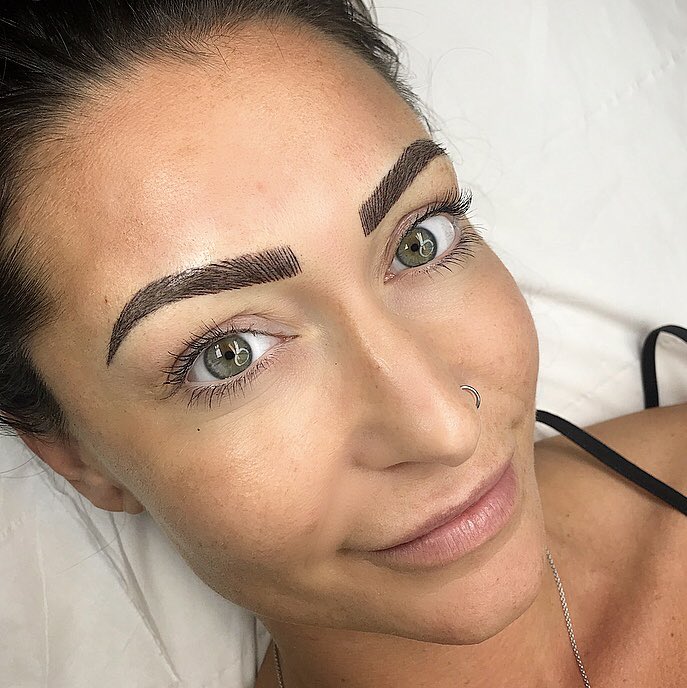 Always a pleasure having my besties in the clinic 👯‍♀️ Brow Colour Boost for my gorgeous Ami 💗💗 #brow #colourboost #annualcolourboost #hairstrokebrows #semipermanent #makeup #eyebrows #eyebrowtattoo #cosmetic #tattoo #microblading #micropigmentation #pmu #smpu #altrincham