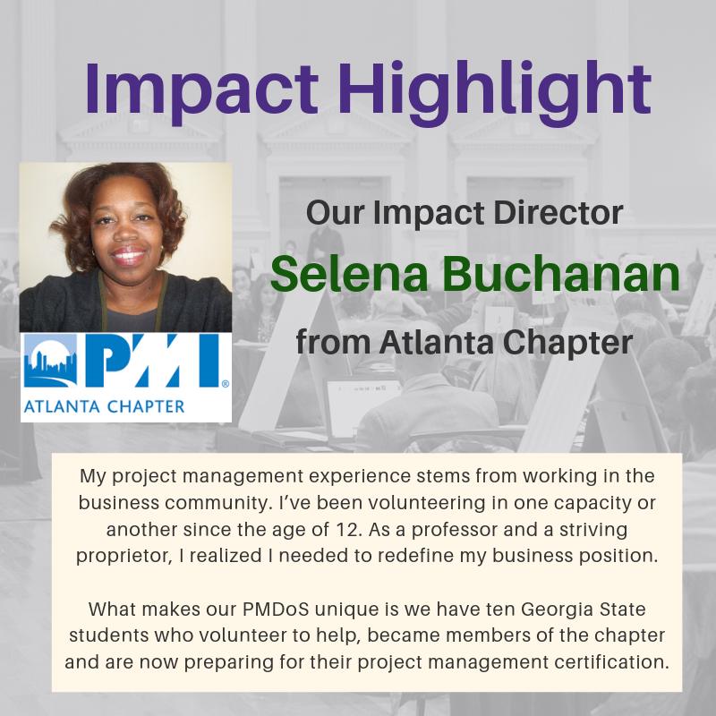 PM4Change's tweet photo. A big Thank You to Selena & the Atlanta Team for hosting another wonderful #PMDOS! Keep your eyes peeled for more pictures & past event write up on our site. #projectmanagement https://t.co/Xp2r6e5WuC