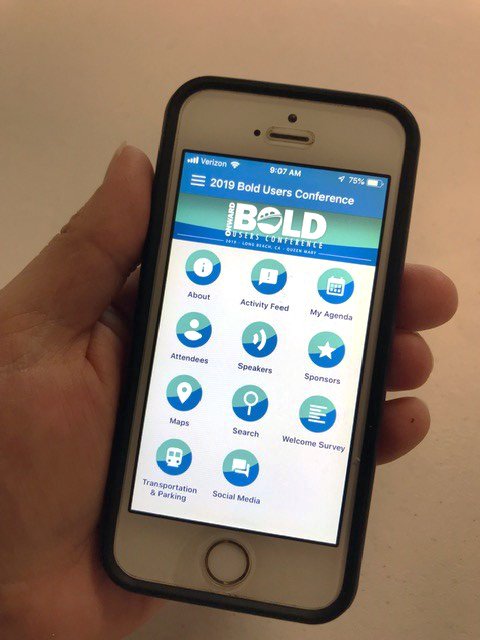BoldGroupstages's tweet photo. #NowAvailable! App invitations went out to all Bold Users Conference attendees this morning! You didn't receive yours? There's still time to register!  https://t.co/qlK6Hkdgjq #BoldBUC #EngageBold https://t.co/czaDMIWQxC