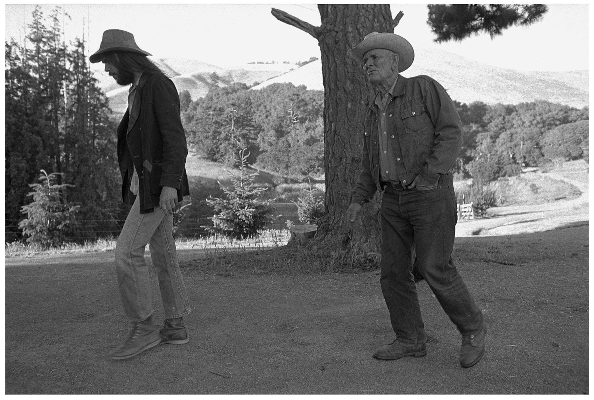 Neil Young Archives on Twitter: "February 71' Neil and Louis Avila on  Broken Arrow Ranch,1970, just around the time it was purchased. Neil lived  there for 44 years. Taking care of the