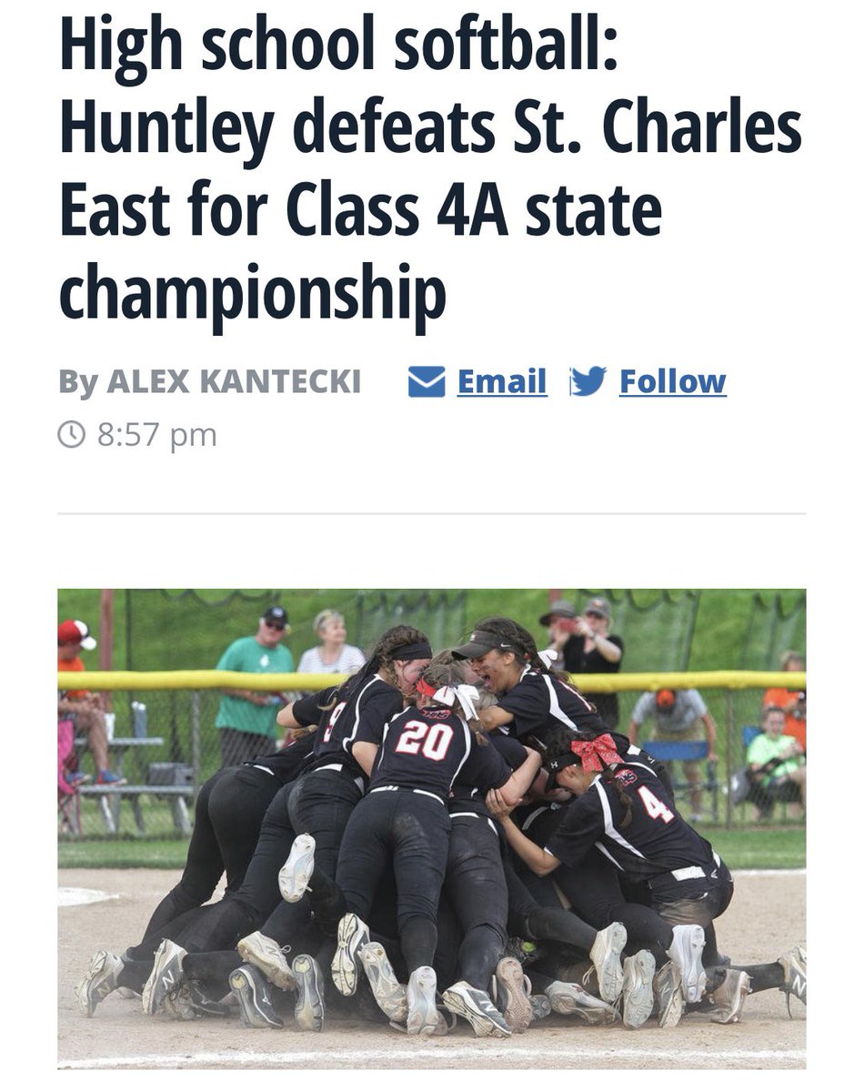 kendrajmitchell's tweet image. Thank you @HuntleySoftball for giving me the best 4 years of my life. This was an unforgettable ride that I will remember for a lifetime. I am so lucky &amp;amp; blessed to have been able to experience this with 16 other girls who now are my best friends ♥️ #WhyNotUs