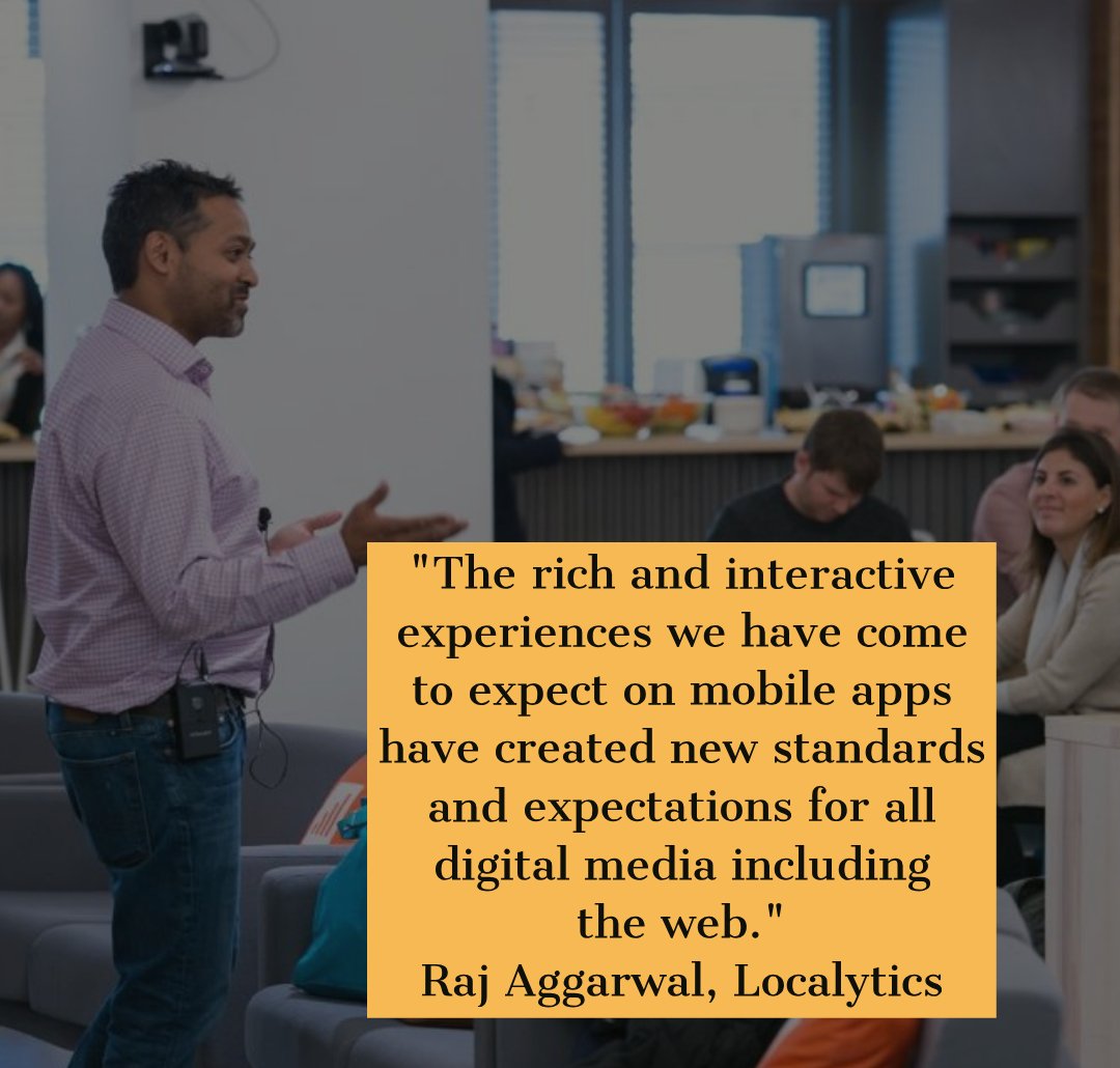 DianApps_Tech's tweet photo. "The rich and interactive experiences we have come to expect on mobile apps have created new standards and expectations for all digital media including the web." @analyticsraj
#mobilequotes #mobileappquotes #mobileexperience #digitalmedia #web #expectations https://t.co/KeLy8WXjw4