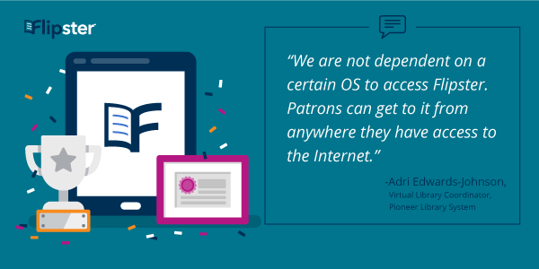 EBSCO's tweet image. #Flipster enables #librarypatrons at @PioneerLibSys to access their favorite magazines on their preferred devices anywhere they have access to the Internet. Learn more: bit.ly/FL61019 #DigitalMagazines