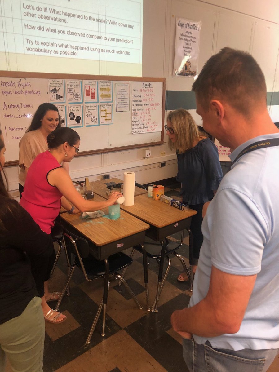 MullinsSciTchr's tweet image. What a fabulous way to start the week—MS science teachers working to “do the science” as they dig into the curriculum guides. #HCS_Science ⁦@hamcoschools⁩ #WeareHamilton ⁦@ChrissyEasterly⁩