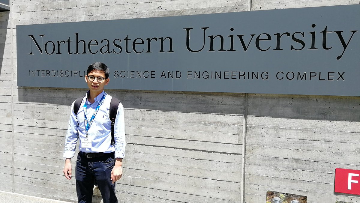 Our ESR Trinh getting ready for his talk at the CyberEdge workshop in Boston!!!
