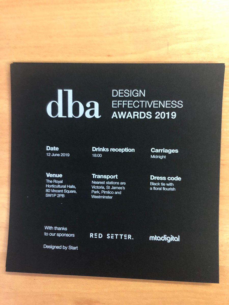 HMADigital's tweet photo. Our #MondayMotivation? The #DBAAwards are THIS Wednesday! 🤩 @dbaHQ @stem4org @calmharmapp https://t.co/XcGo5YSGEn