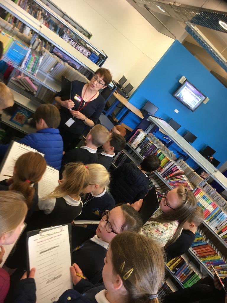 P4OH has a fabulous time on their visit to Lisburn library 📚 today #signup #readabookthissummer #getborrowing