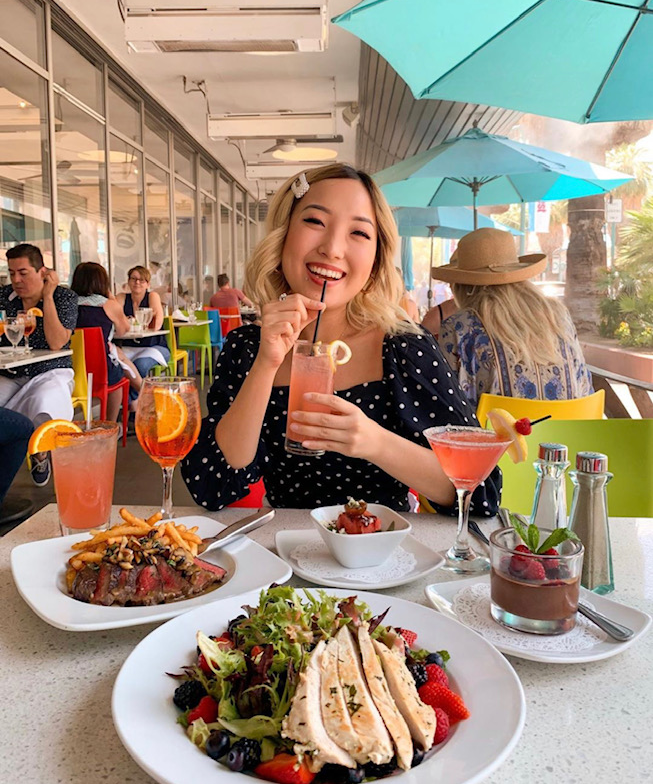 LuluPalmSprings's tweet photo. So honored to have Lifestyle & Food Blogger, @foodieonfleek visit us last week during Greater Palm Springs Restaurant Week! #foodie #friends #PSRestaurantWeek #PSRestaurantWeek2019 #dineGPS #visitGPS #LULU https://t.co/VR7nKStkju