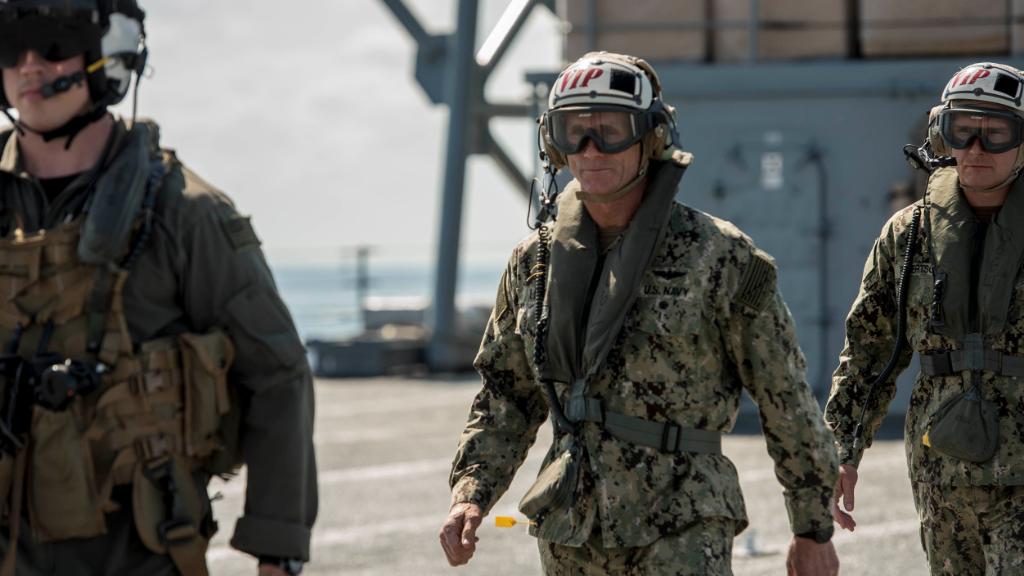 .@US2ndFleet staff embarks #USSMountWhitney for #BALTOPS2019 - navy.mil/submit/display…