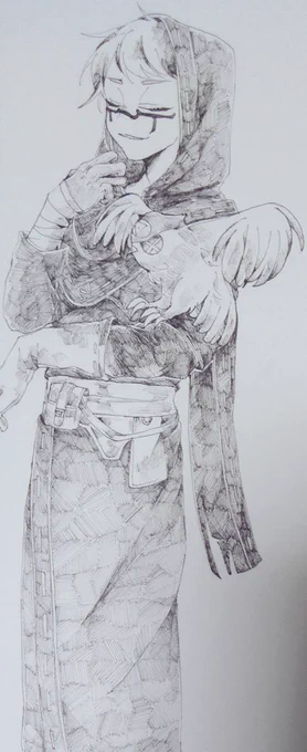 #identityVイラスト
#第五人格イラスト
さあ、行こうか 