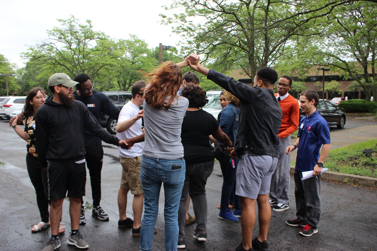 techcorpsus's tweet image. Check out our #StudentTECHCORPS and #StudentWEBCORPS instructors having fun during a VERY interactive game!!