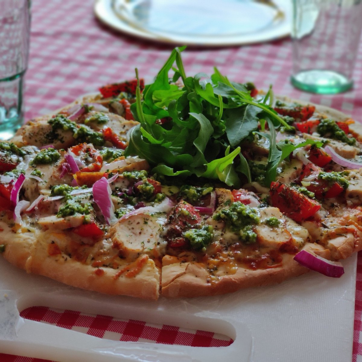 The pizza chef strikes again!