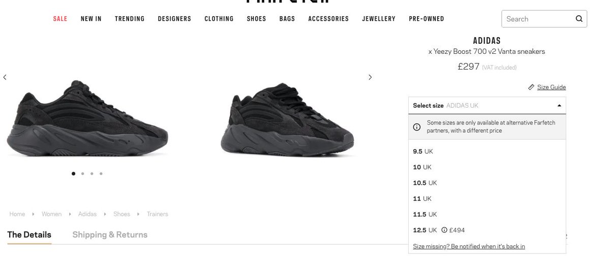 yeezy 700 vanta restock