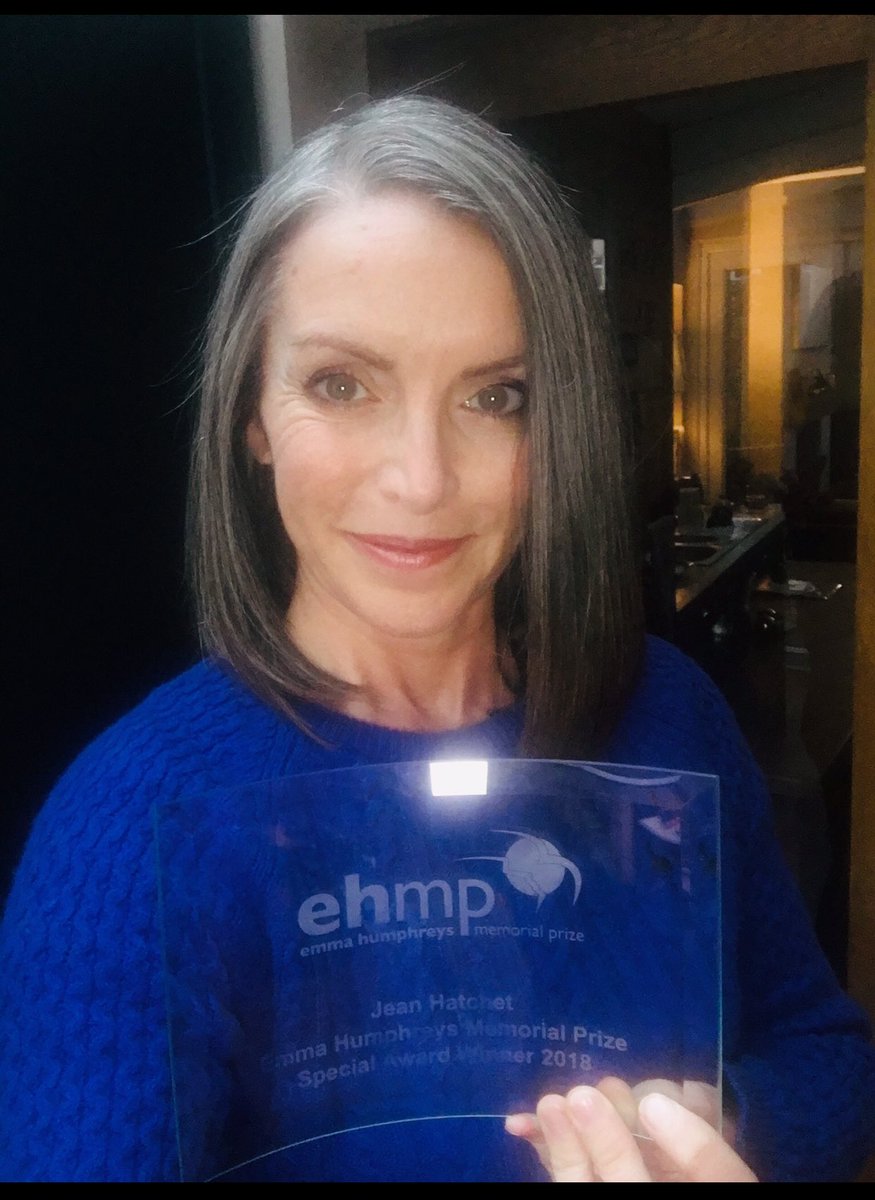 Here is me with the  @EmmaHPrize I won for my various bits and bobs of work for women in tackling male violence but I was too ill to go and collect. I have devoted my life to women and I damn well have the right to decide what I do for them. Don’t you think? Don’t ya?