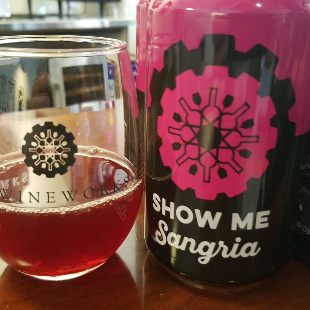 winecompass's tweet photo. In addition to #wine made from traditional #Missouri grapes, @KCWineworks produces several innovative craft beverages: canned Sangria; single vineyard Chambourcin; a Petnat; & soon a Bourbon barrel apple cider. @visitkc #mowine #mowinecountry @MissouriWines #thecompassapp https://t.co/b9EIBN5Qgp