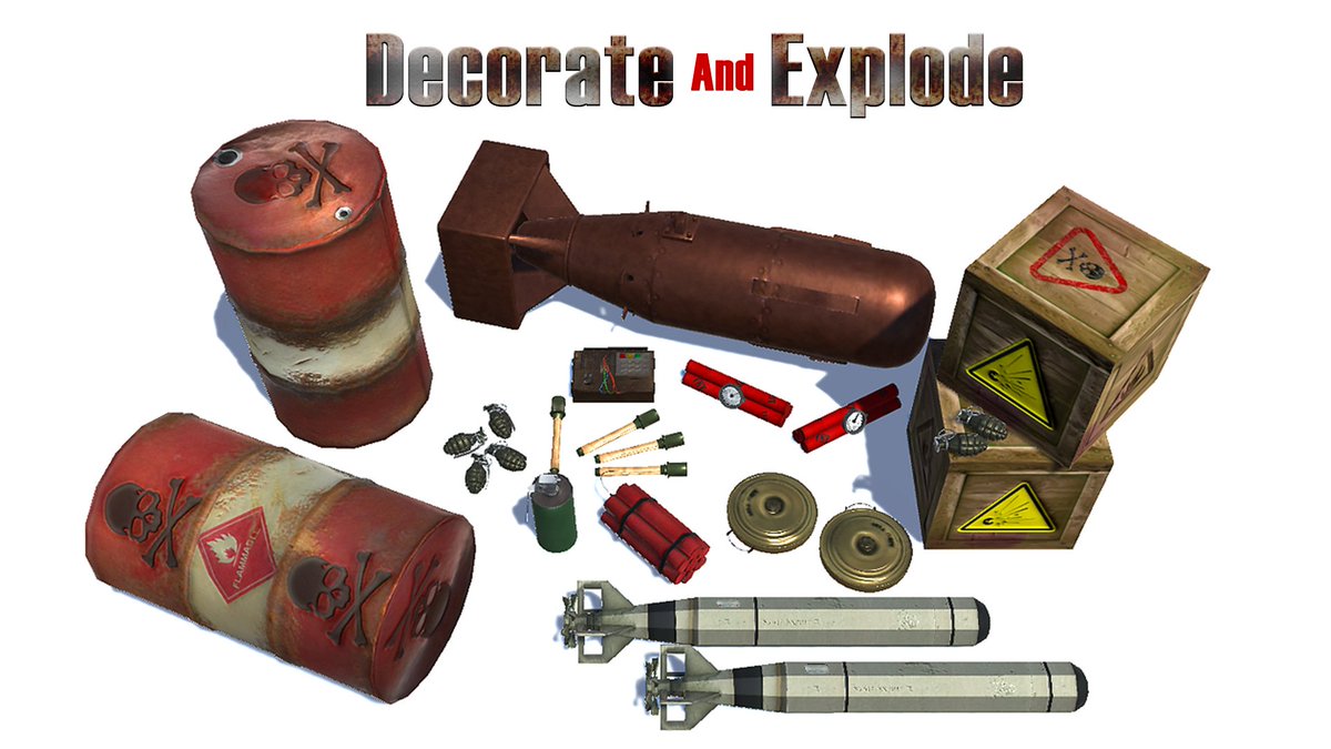 crewolves's tweet image. [Bomb and Explosive Package]  is #availablenow for #Download @AssetStore. Add this into #game and blast. #Crewolves #gameasset #gameart #3dmodelling #gamedevs #gamedevelopment #gamedesign #lowpoly #indie #indiedev #explosion #weapons #3dart #gaming  u3d.as/1mXH