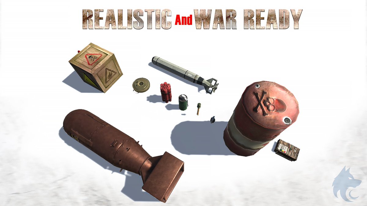 crewolves's tweet image. [Bomb and Explosive Package]  is #availablenow for #Download @AssetStore. Add this into #game and blast. #Crewolves #gameasset #gameart #3dmodelling #gamedevs #gamedevelopment #gamedesign #lowpoly #indie #indiedev #explosion #weapons #3dart #gaming  u3d.as/1mXH