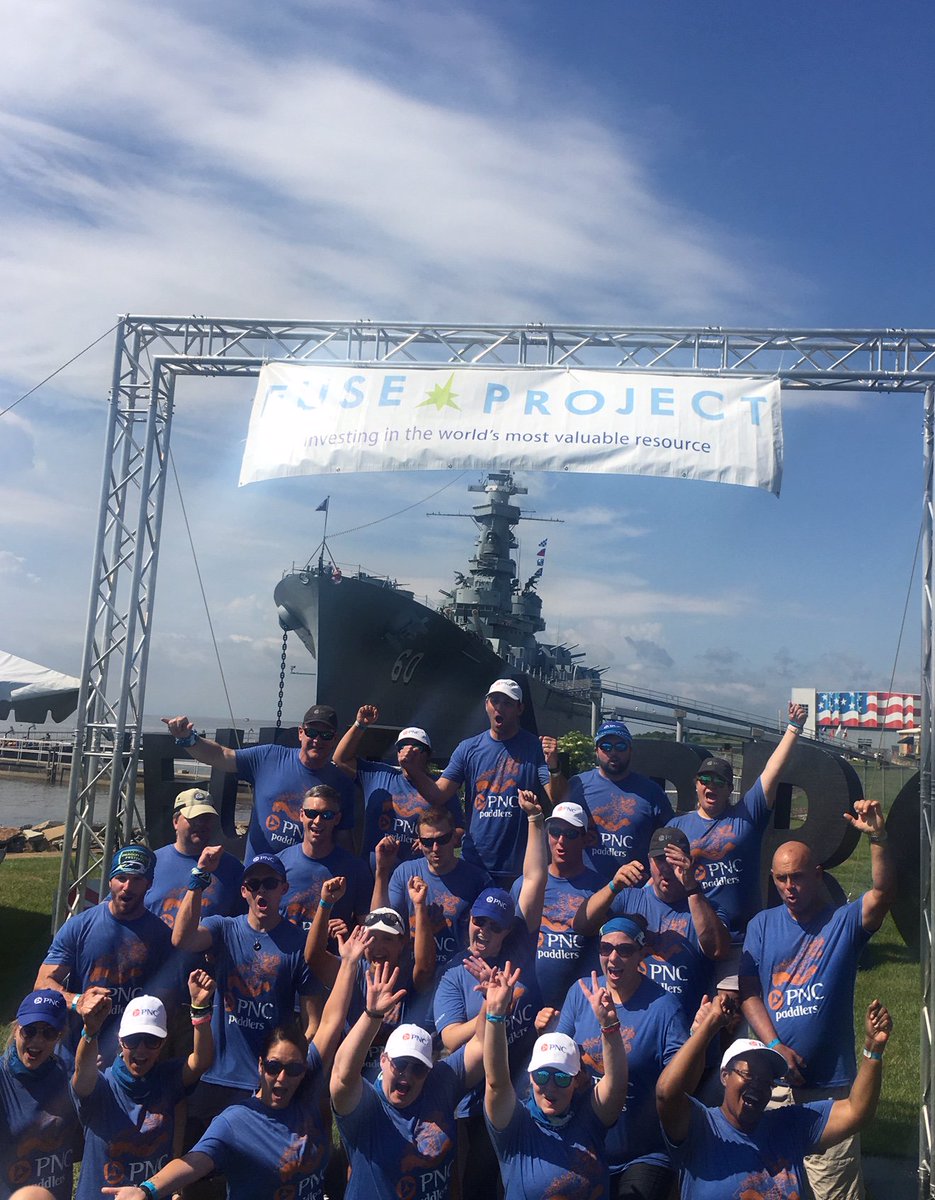 NickWillisPNC's tweet image. Spent the weekend with the Mobile and Baldwin Co. PNC team supporting the Fuse Project at their annual Dragon Boat Festival. Always a good time when you can combine community outreach with a unique team building exercise. #PaddleAtTheBattle #FuseProject