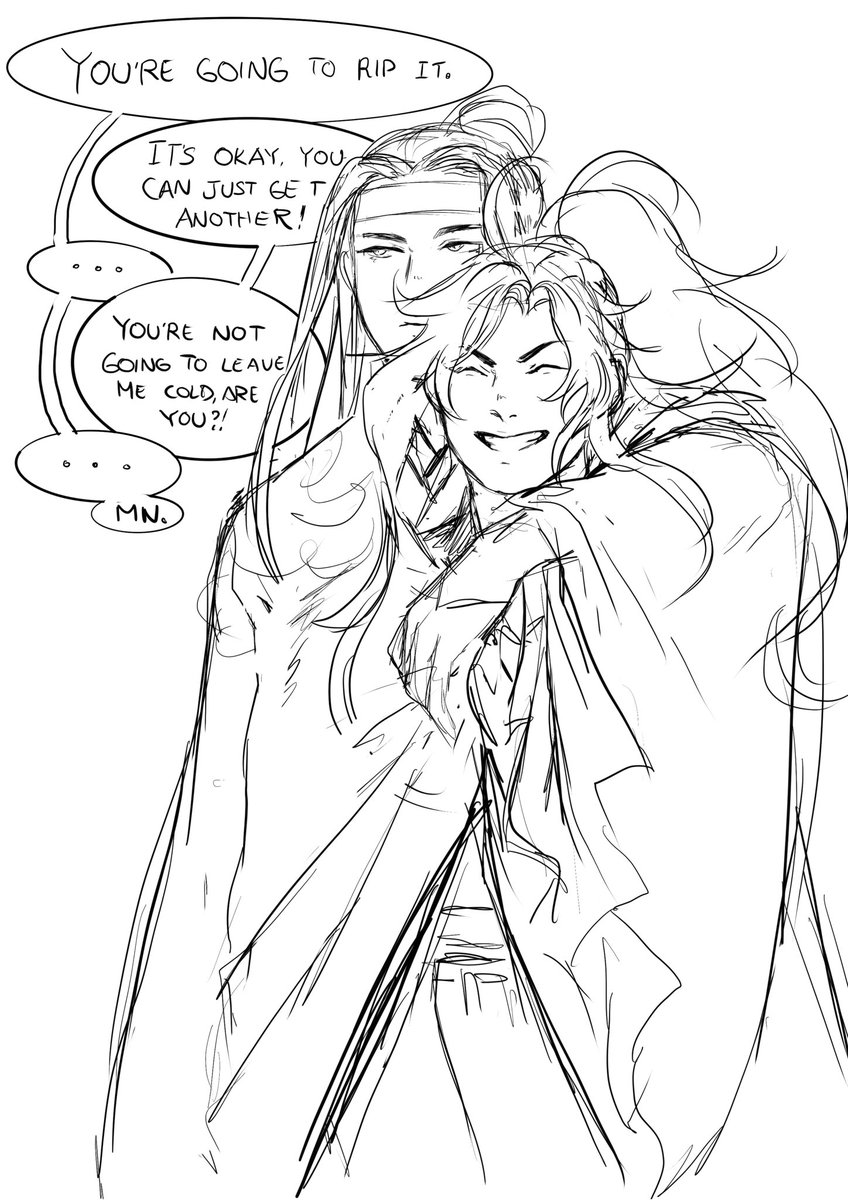 "Marriage" more like "finding different ways to test your spouse's patience"
#MDZS #MoDaoZuShi #魔道祖师 #wangxian 