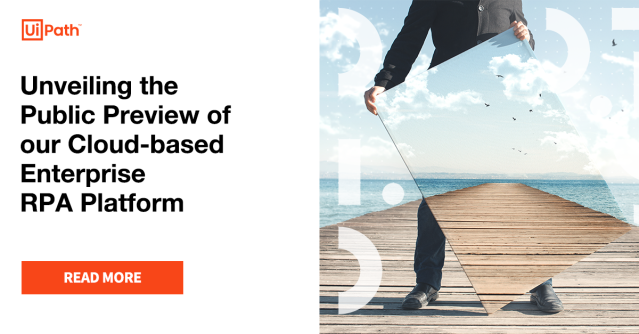 .<a href="/UiPath/">UiPath</a> takes #RPA to new heights of scalability and rapid #automation. Check out its Enterprise #Cloud Platform, now available in Public Preview. dy.si/qqmEW
