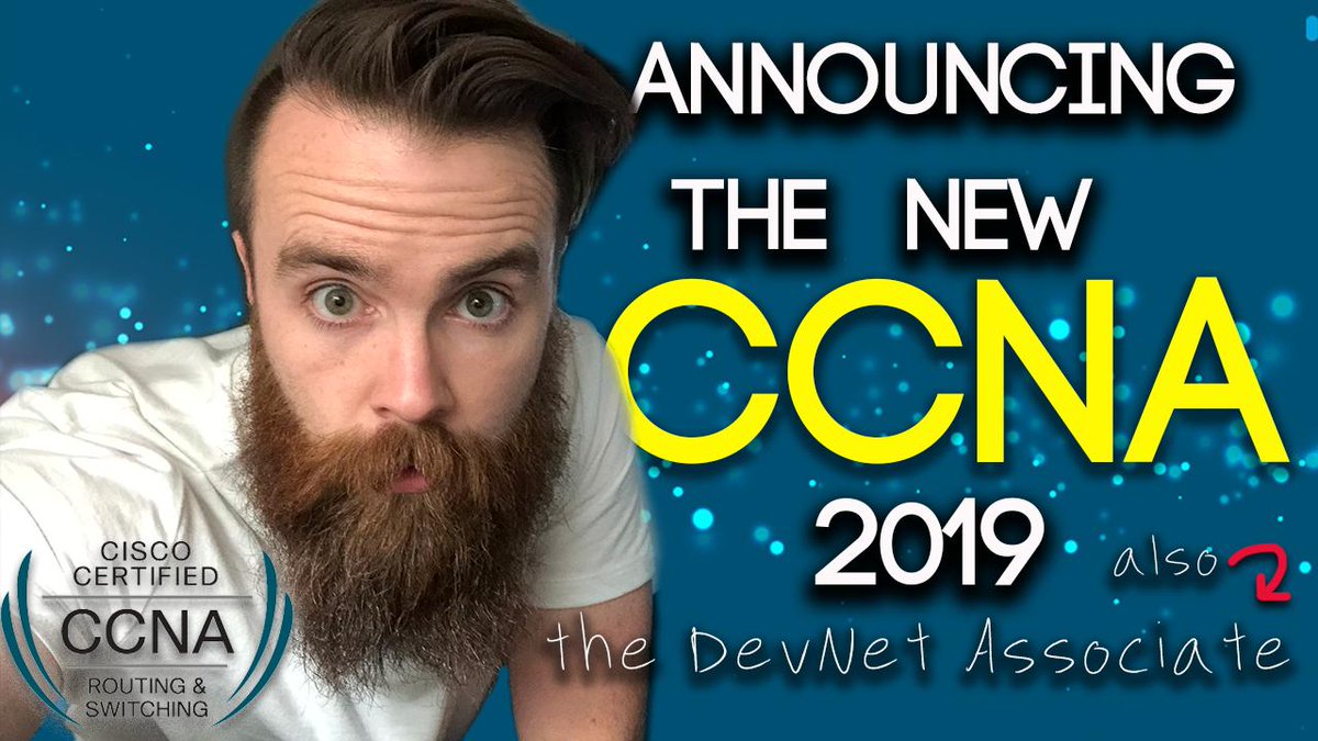NetworkChuck's tweet image. the new CCNA is here. We have DevNet certs. Watch our interview with @susiewee to learn more.
youtu.be/nD7zD-cpQG0
@DavidBombal #CLUS #DevNet #DevNetAssociate #CCNA @cbtnuggets @CiscoDevNet