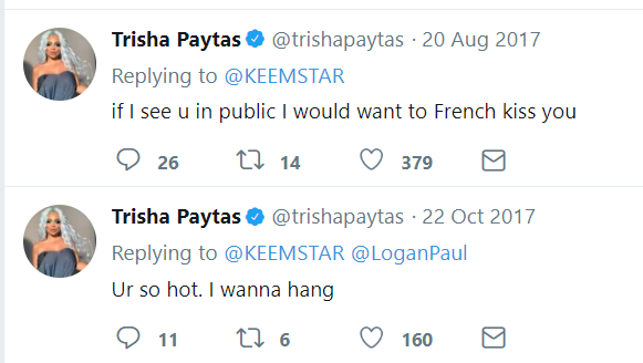 Twitter trisha paytas