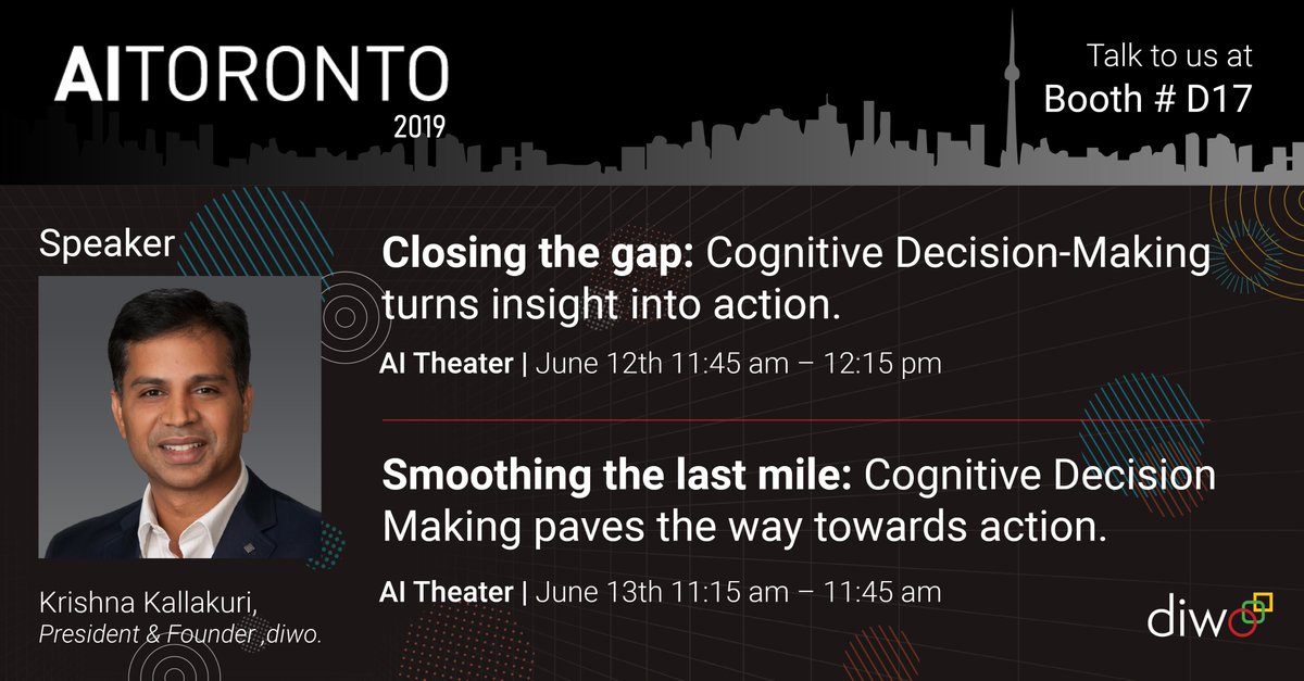 Join us for a brief demonstration to see how Cognitive Decision-Making solves unique business problems to close the last mile gap. 

#BigDataTO #AIToronto #lastmileAI #analyticslastmile #lastmile #AI #AIdemo #cognitivedecisionmaking #AIforBI