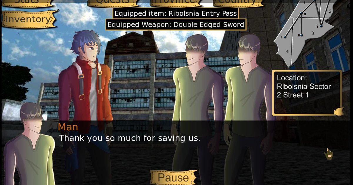 ayushraj1024's tweet photo. Save all the hostages!
Get this visual novel role playing game on Steam today!!

Link: https://t.co/mOhs0J1W10

Game - Niara: Rebellion Of the King

#visualnovel #visualnovelrpg #renpy #turnbasedbattle #choicebasedgame #story #storybased #storyrich #indiegame #indiegamedev #sword https://t.co/5JkwN6RK4a