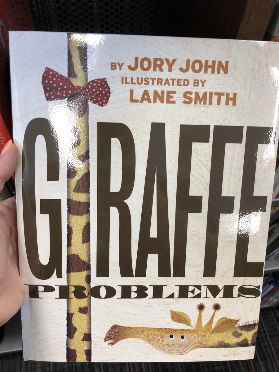 Giraffe books are the best-especially these two!! #neckandneck #giraffeproblems @TalleyElem @FISD_Libraries