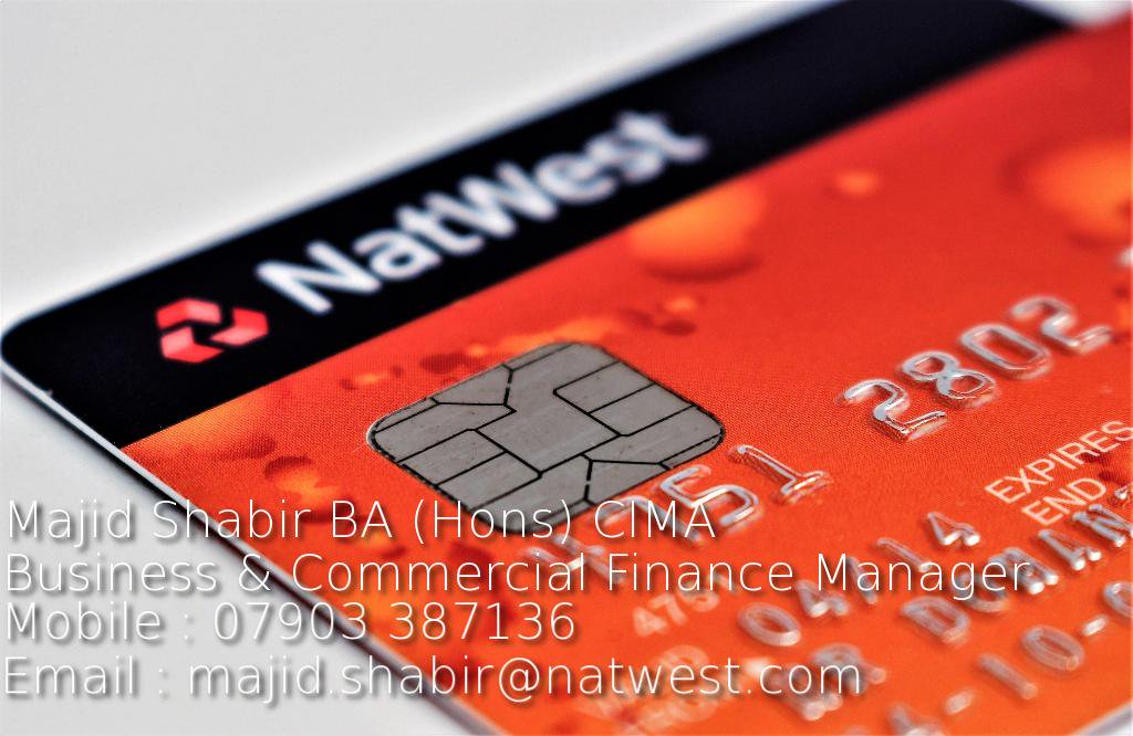 Wow - Fee Free Business Loans with No Early Repayment charges.
Maj Shabir - Senior Relationship Manager
07903 387136.